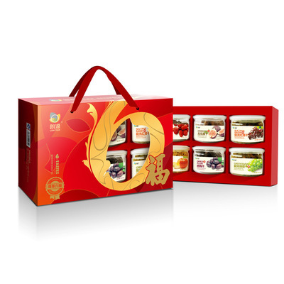 【【朗源】直銷批發(fā) 中秋食品禮品 梅干果干若羌棗蘋果粒等 6盒罐裝】價格,廠家,圖片,堅果炒貨,朗源股份-
