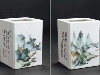 北京藝術品市場尋覓記 探訪民國四方筆筒的現金收購渠道